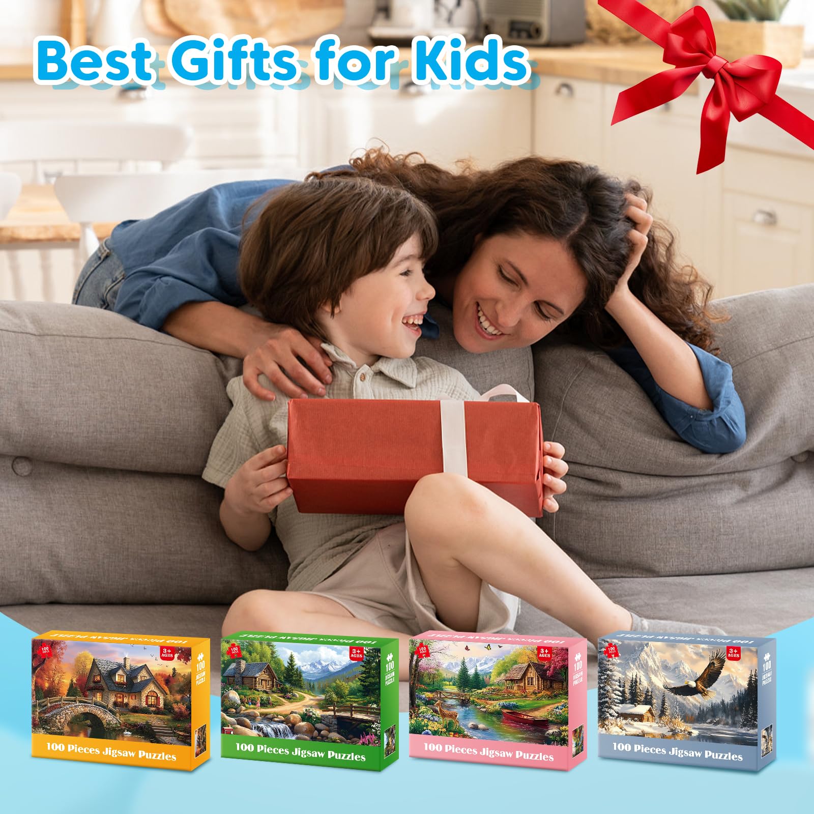 Educational puzzles for kids ages 5-8 and 8-10