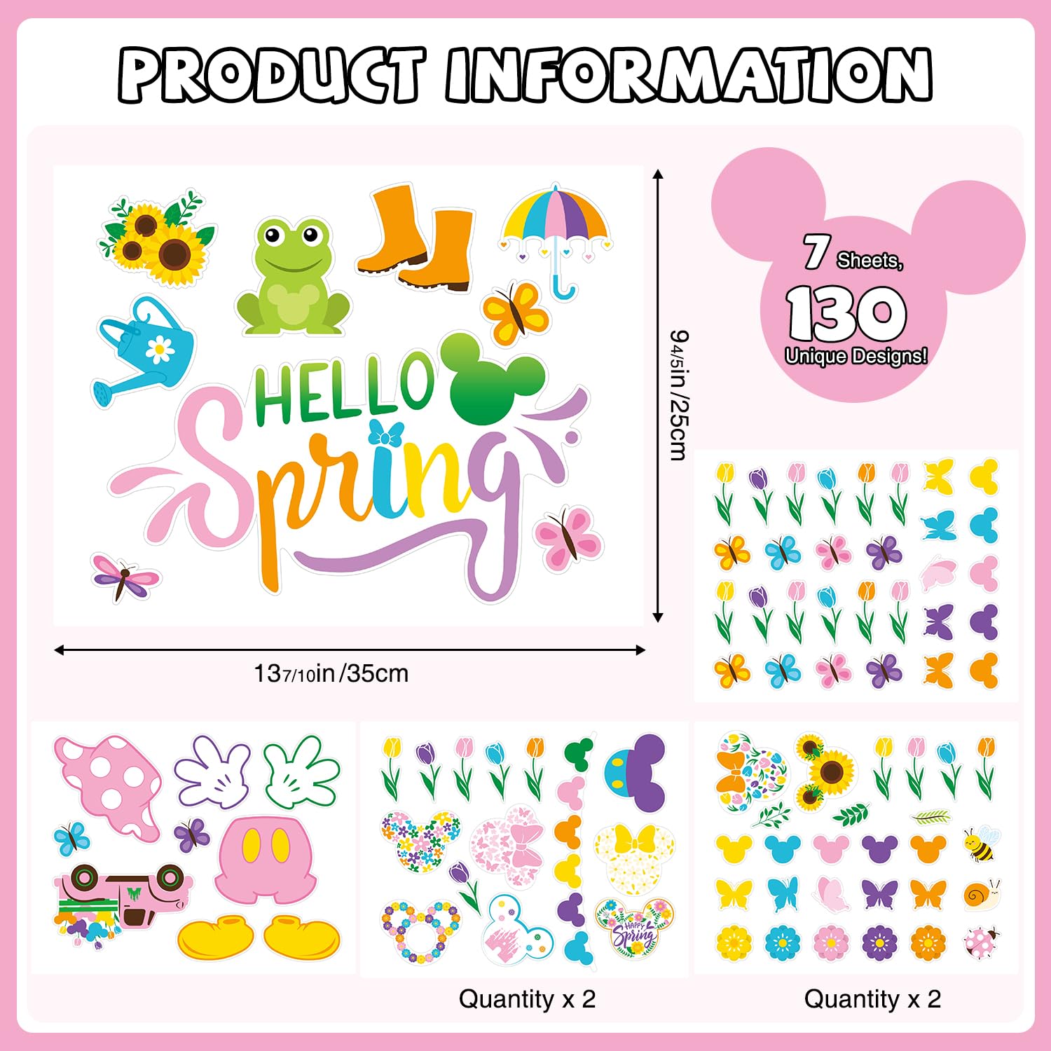 pvc-static-cling-flowers set