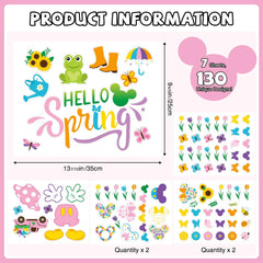 pvc-static-cling-flowers set