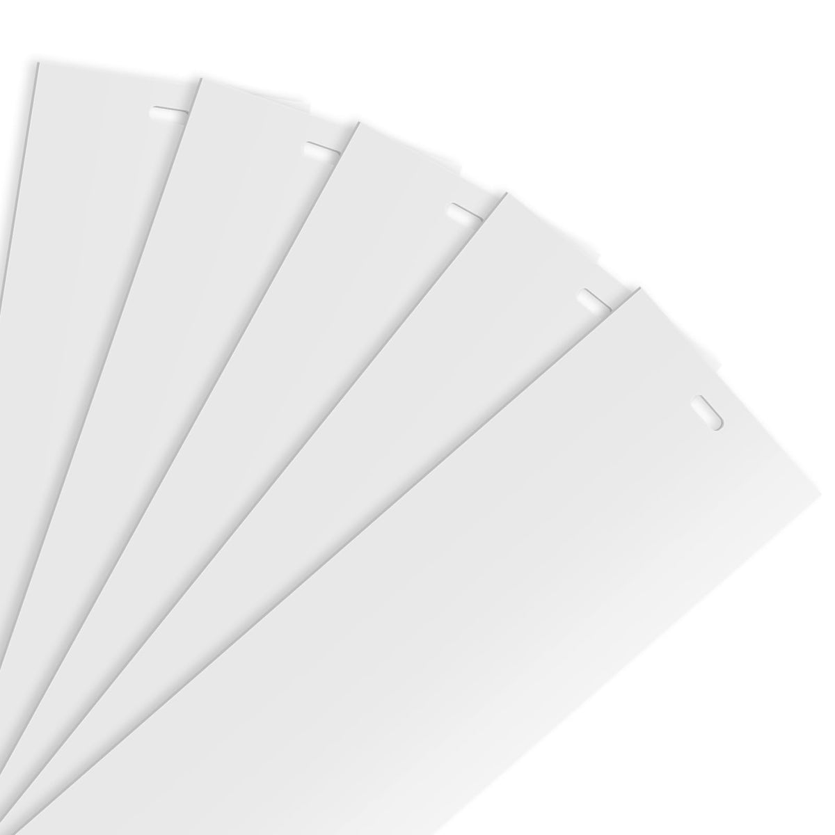 PVC vertical blind replacement slats 82.5 x 3.5 inches 5 pack