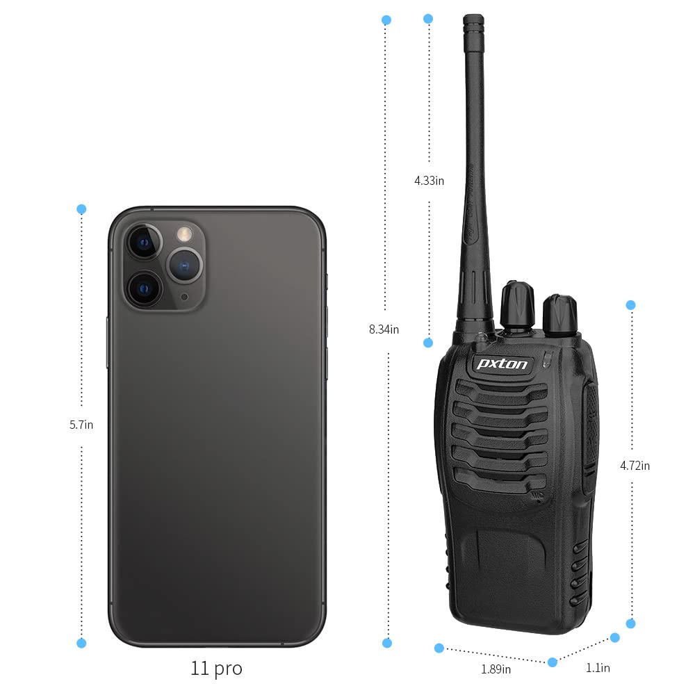 pxton walkie talkies FCC ID 2AX68PX-888S