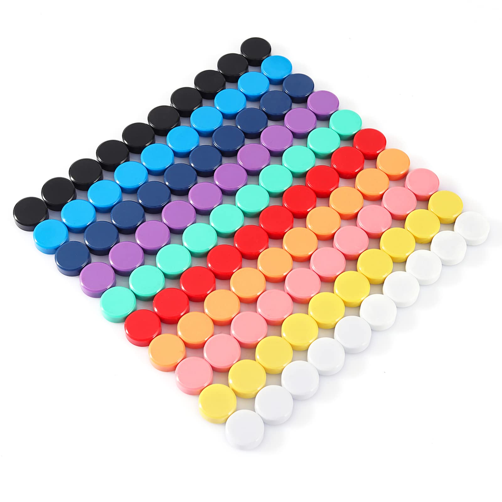 PYJLBX fridge magnet 80 pack 10 colors for whiteboard