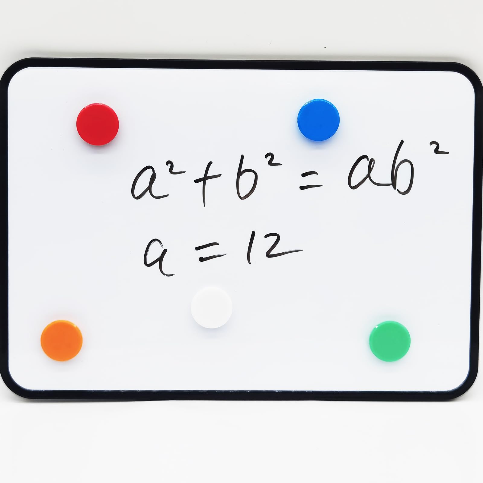 Decorative magnets for photos memos and menus on magnetic surfaces