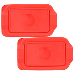 Pyrex 232-PC 2-quart red lid set