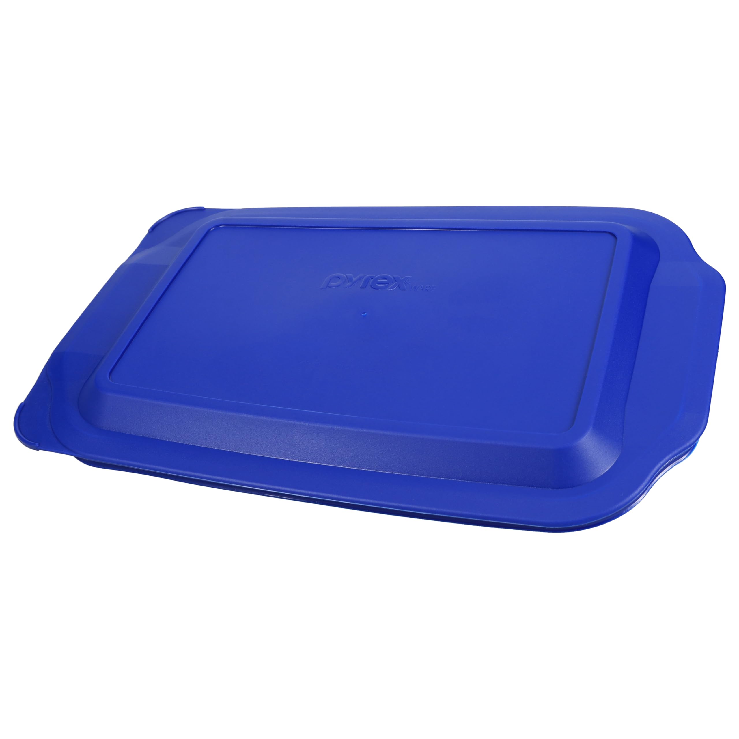 Two-pack Lagoon Blue Pyrex lids compatible with 233 3-quart