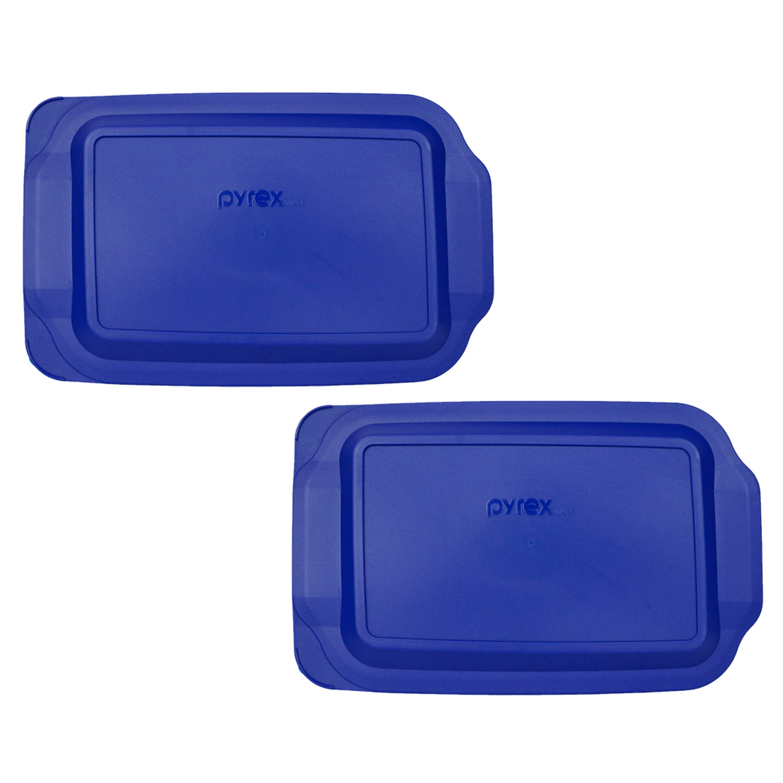 Pyrex 233-PC Lagoon Blue replacement lids for 3-quart dish