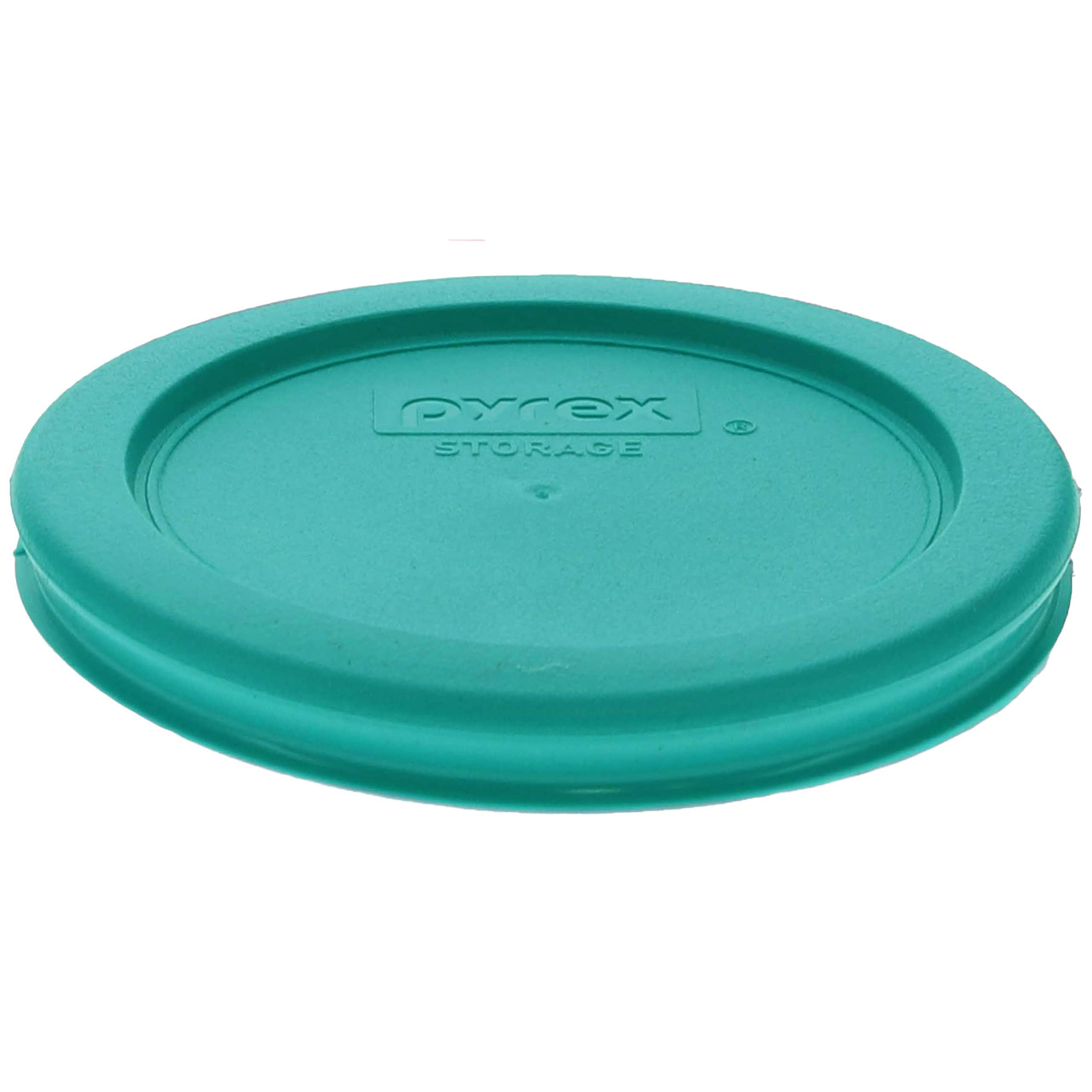 BPA-Free turquoise lids and glass bowls image