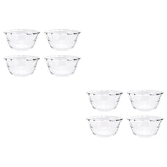 Pyrex 6001142 6oz glass custard bowls set 2-pack 4-piece USA
