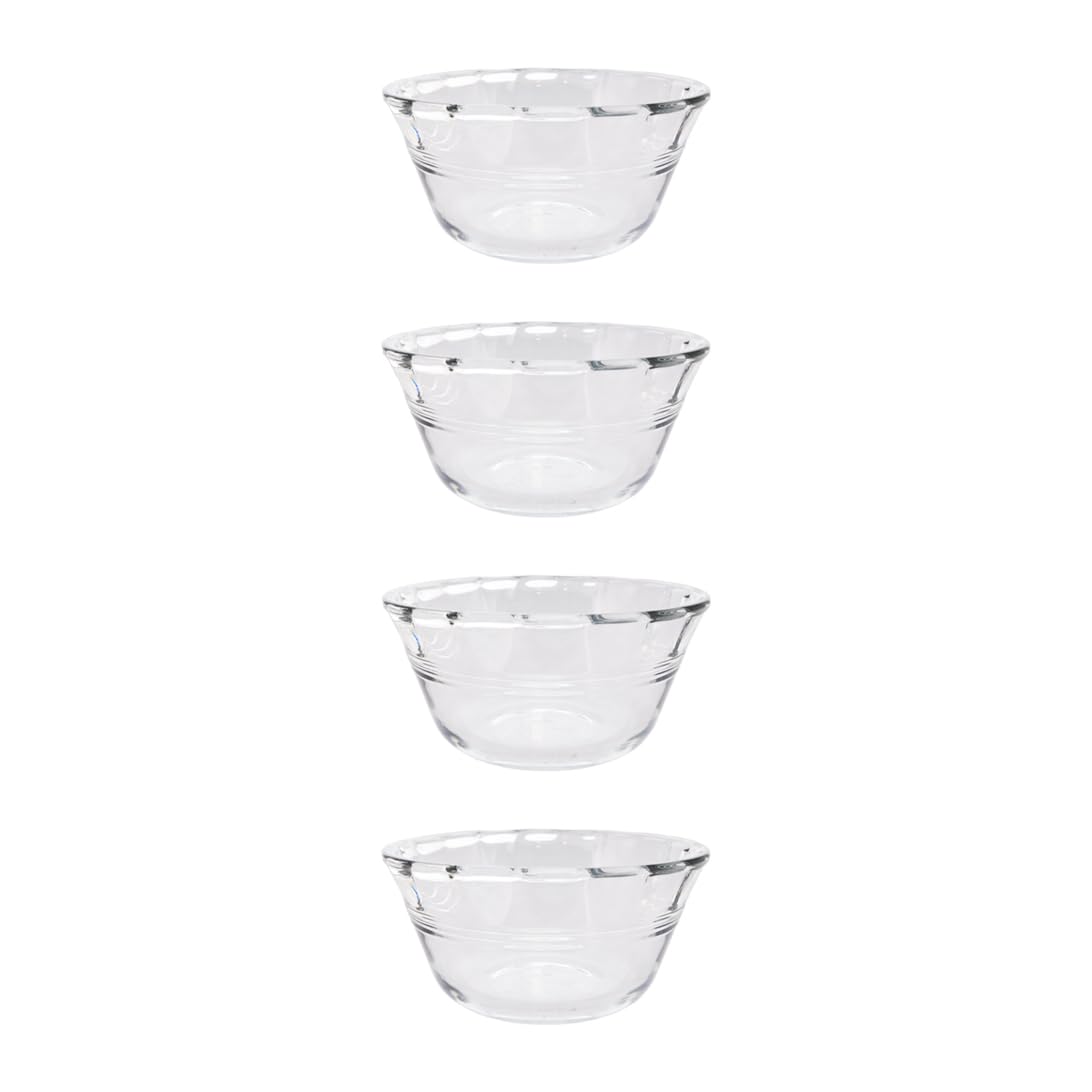 Made in USA Pyrex 6001142 6oz glass custard bowls