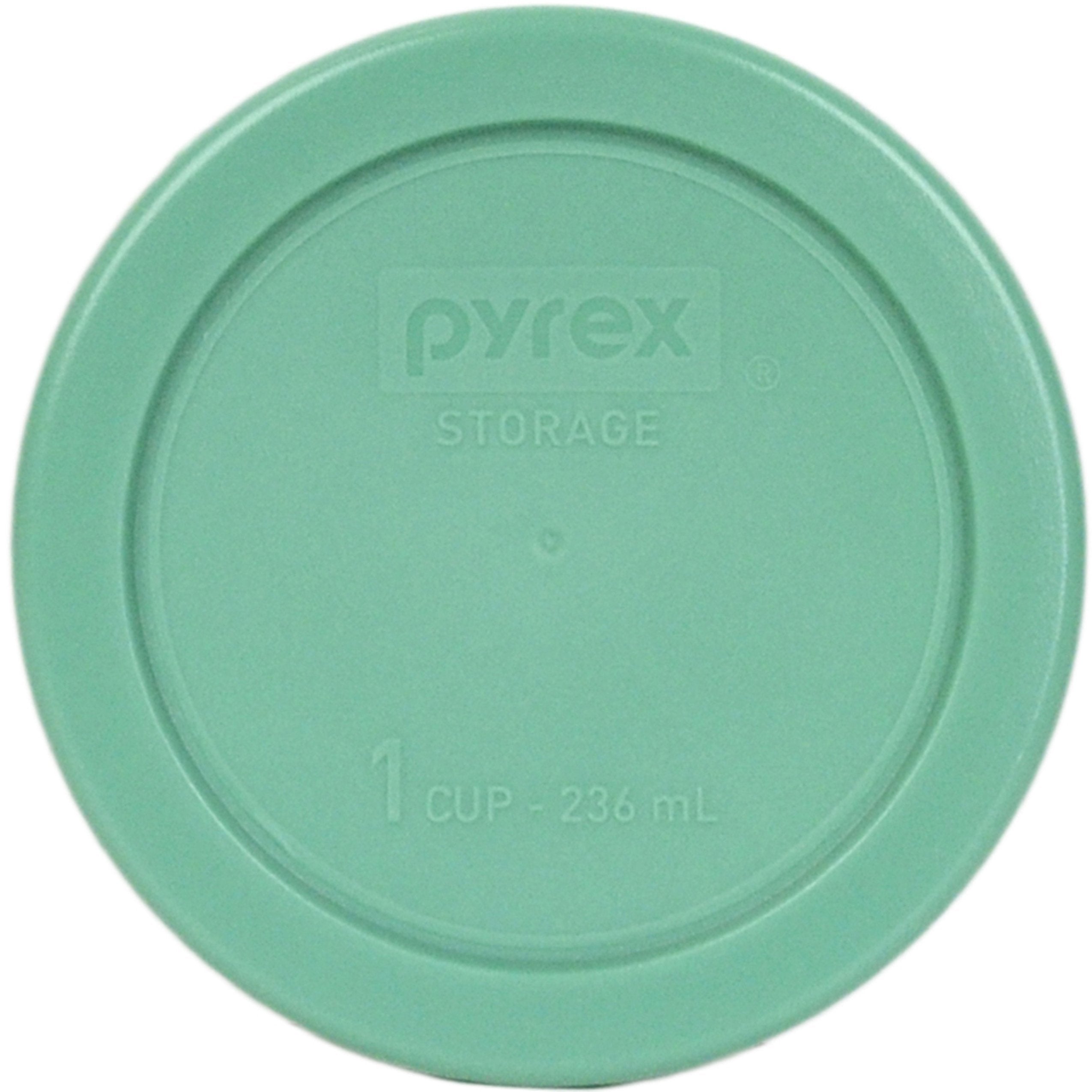 BPA-free plastic lid for Pyrex 7202-PC 1-Cup Green container