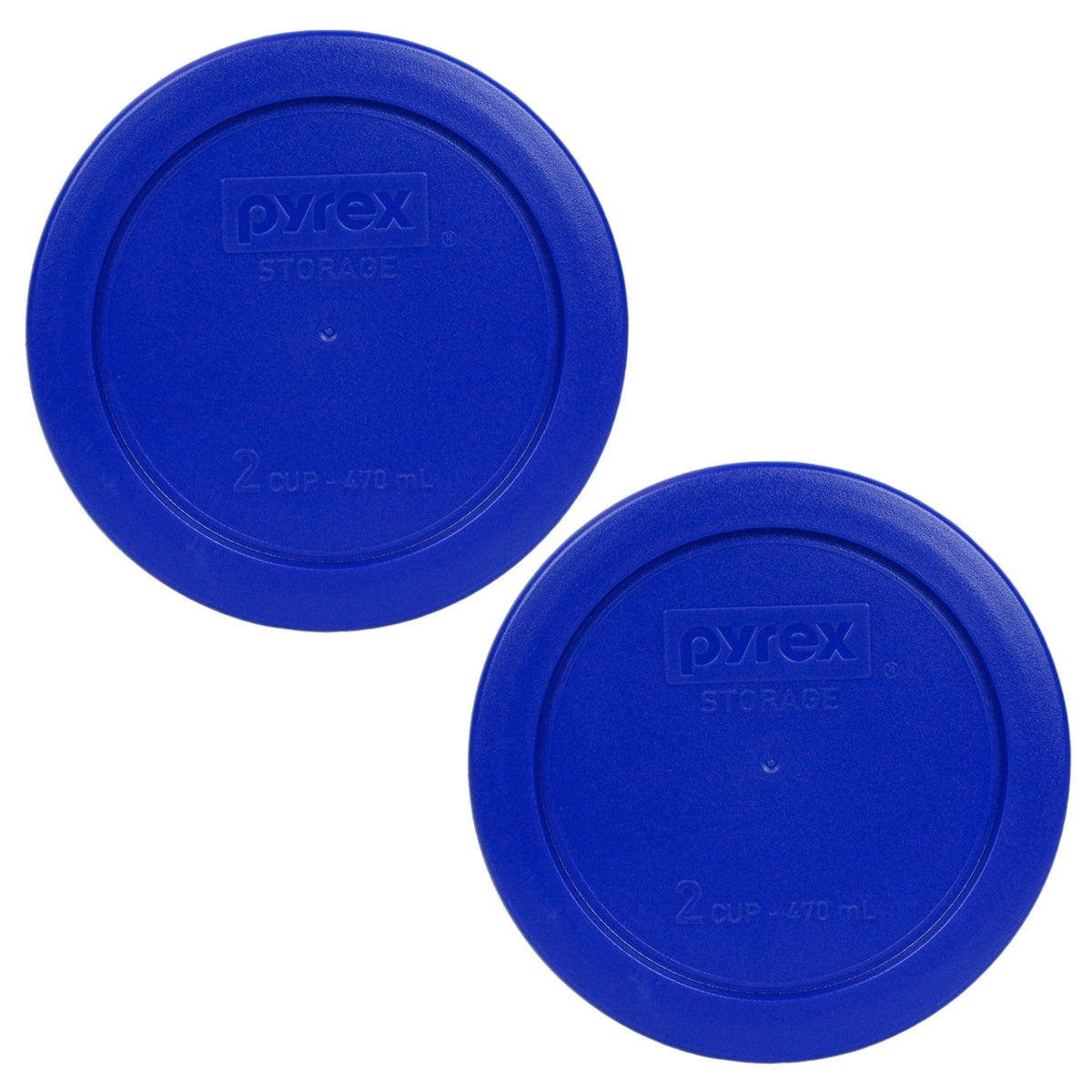 Pyrex 7200-PC 2-Cup Cadet Blue lid