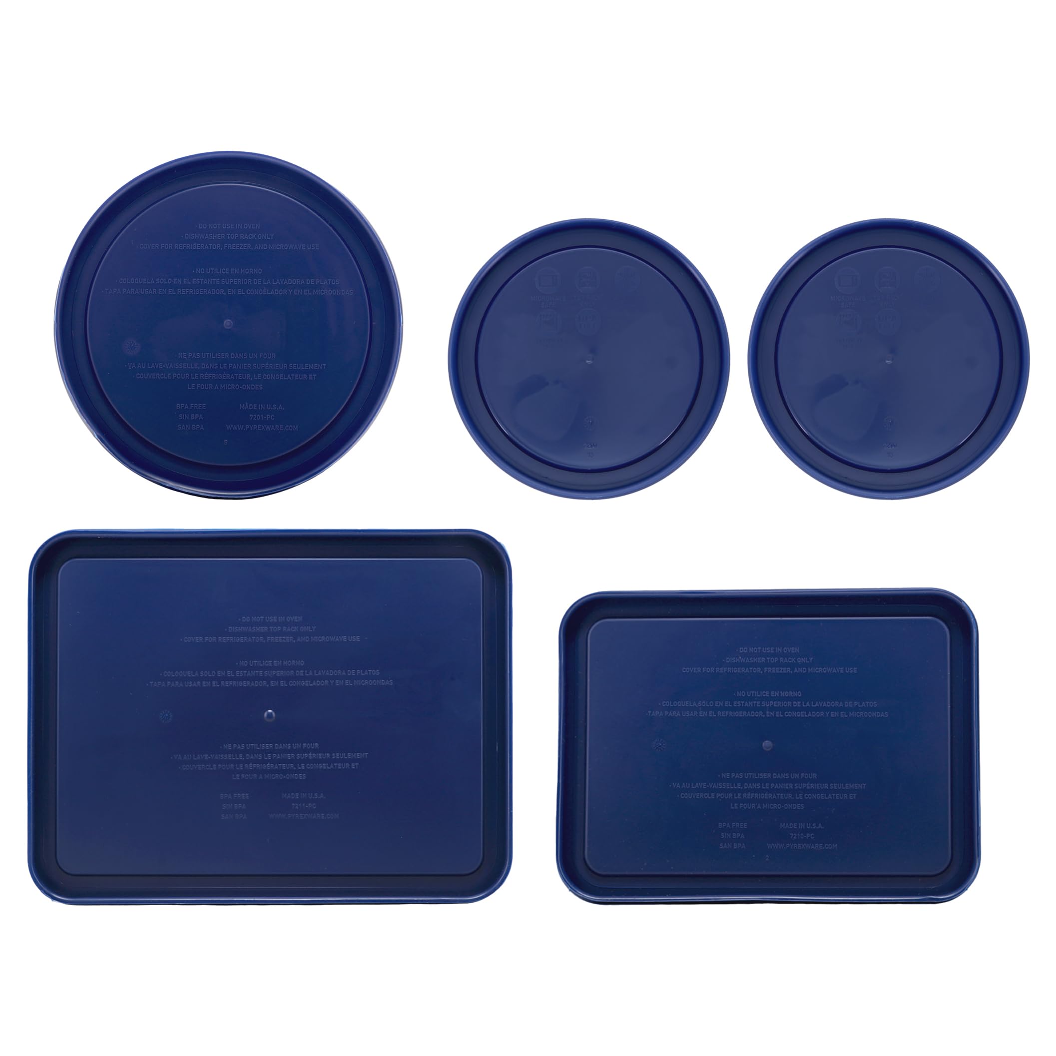 Pyrex blue lid 4 cup lid 7201-PC