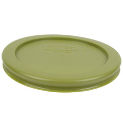 Pyrex 7202-PC 1-Cup olive green food storage lid 2-pack