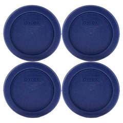 Pyrex 7202-PC 1-Cup dark blue replacement lid set