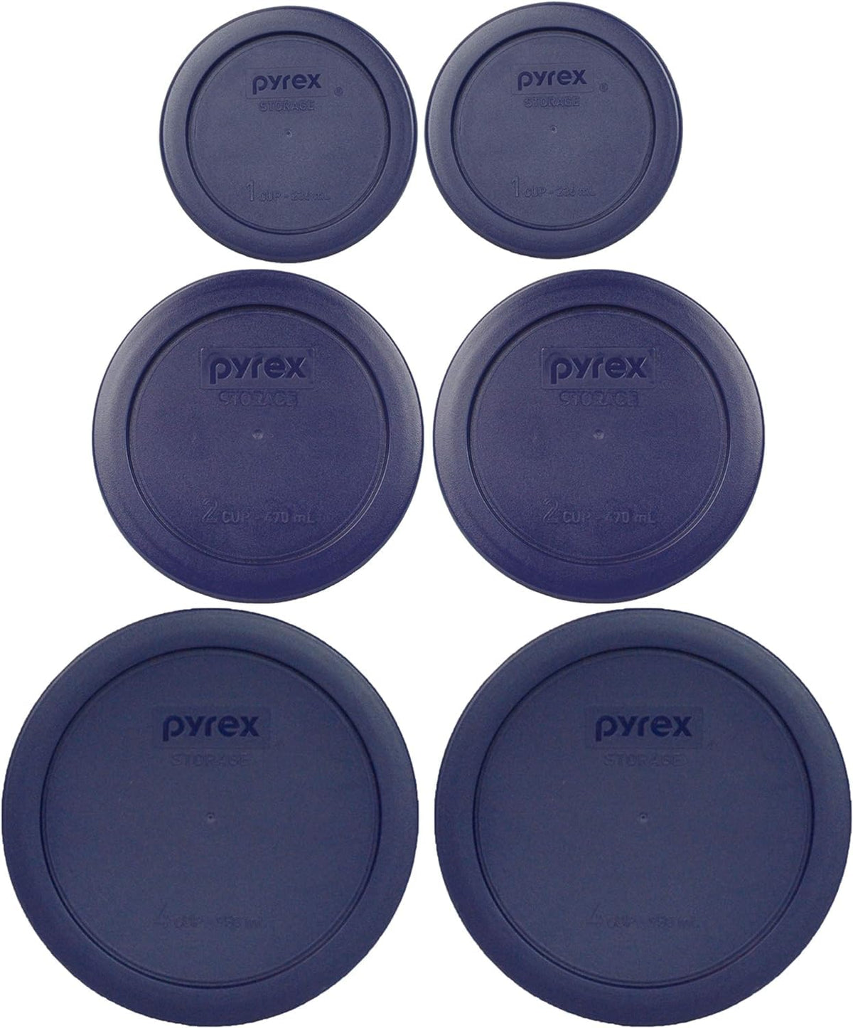 Pyrex 1-Cup lid 7202-PC blue