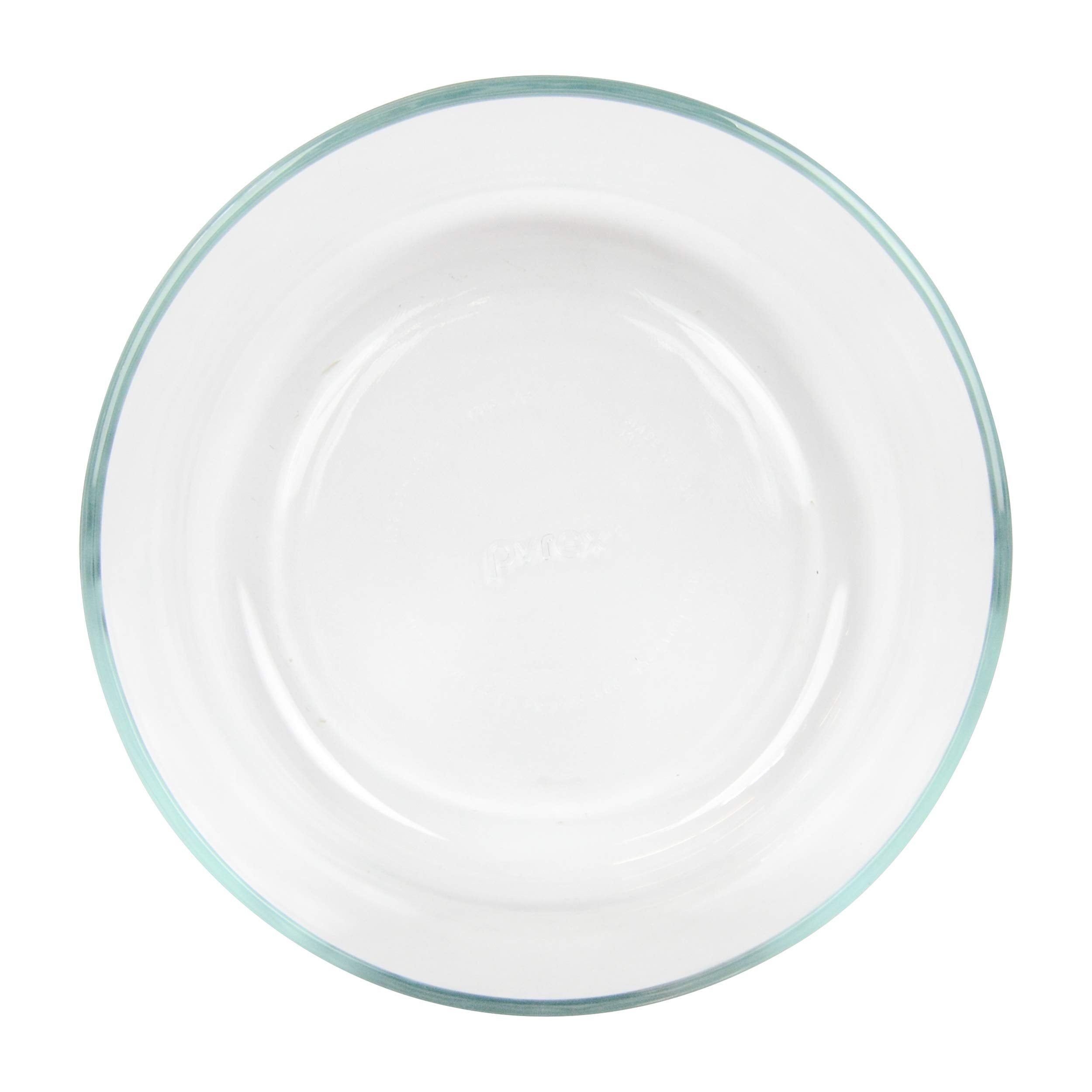 Pyrex 7203 6/7-Cup Round Clear Glass Storage Containers Made in USA