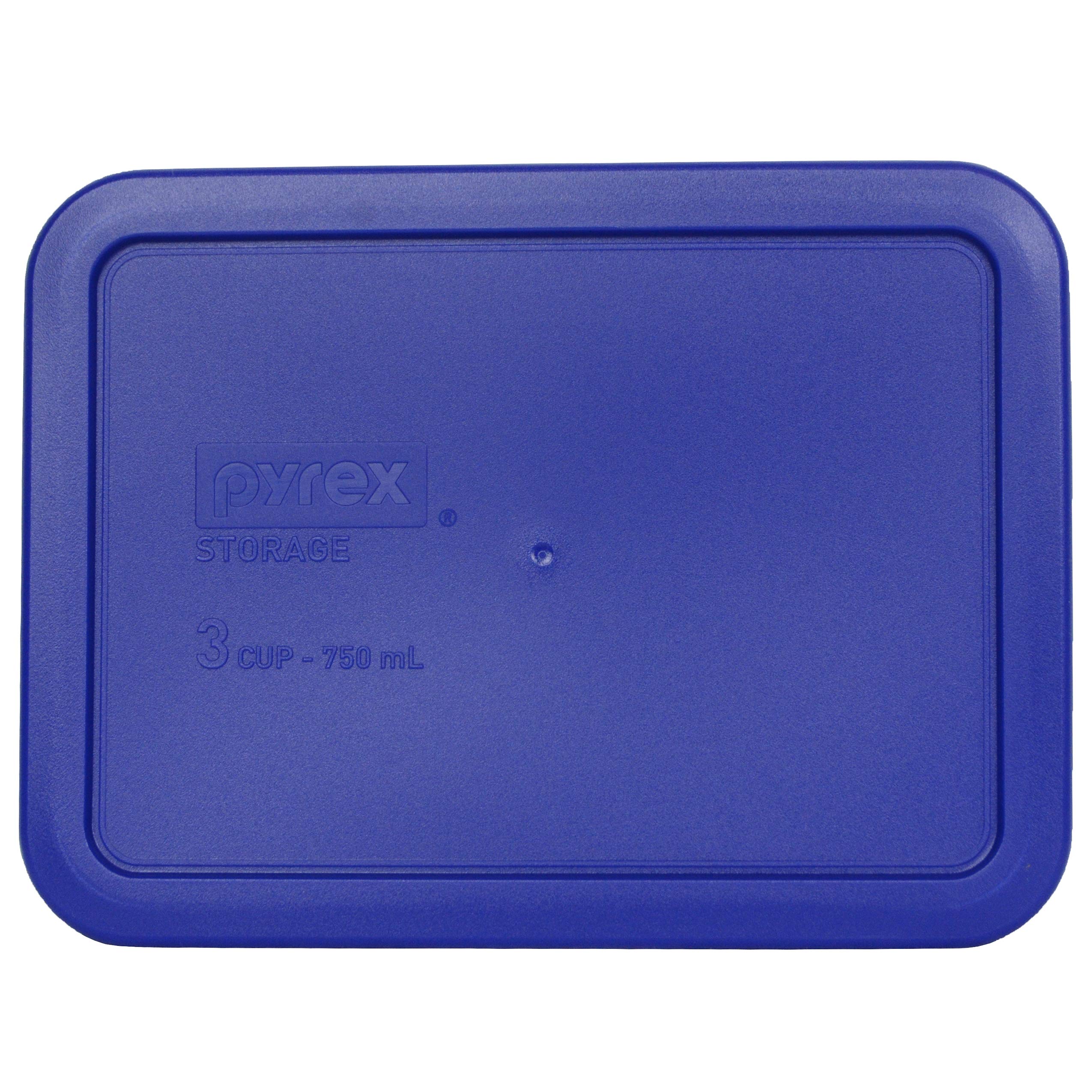 Pyrex Cadet Blue 6-Cup lid for storage containers