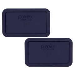 Pyrex 7214-PC 4.8-Cup Blue Food Storage Lids for 7214 container