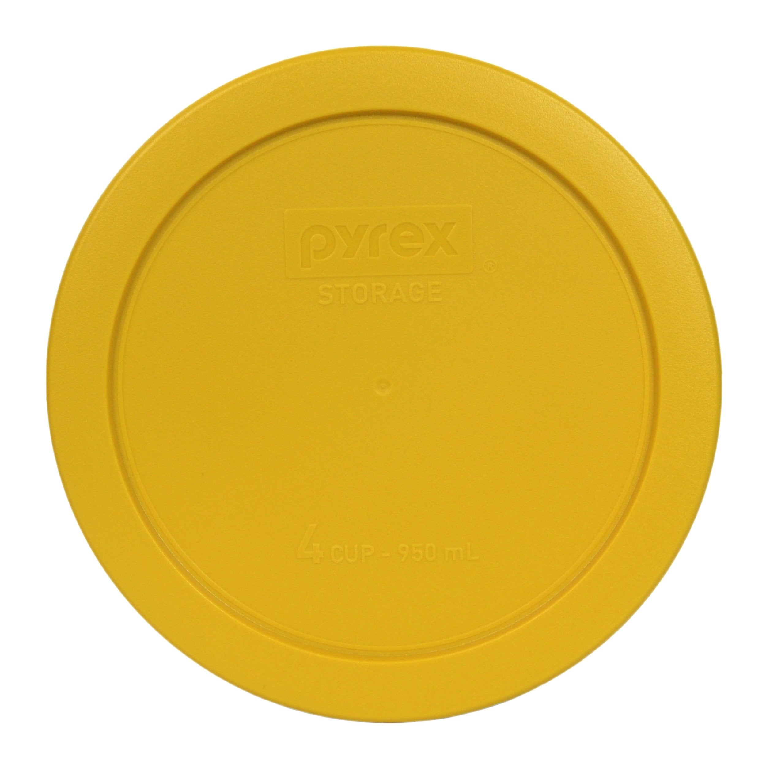 Pyrex 7402-PC 6-7-Cup blue lid for glass bowls