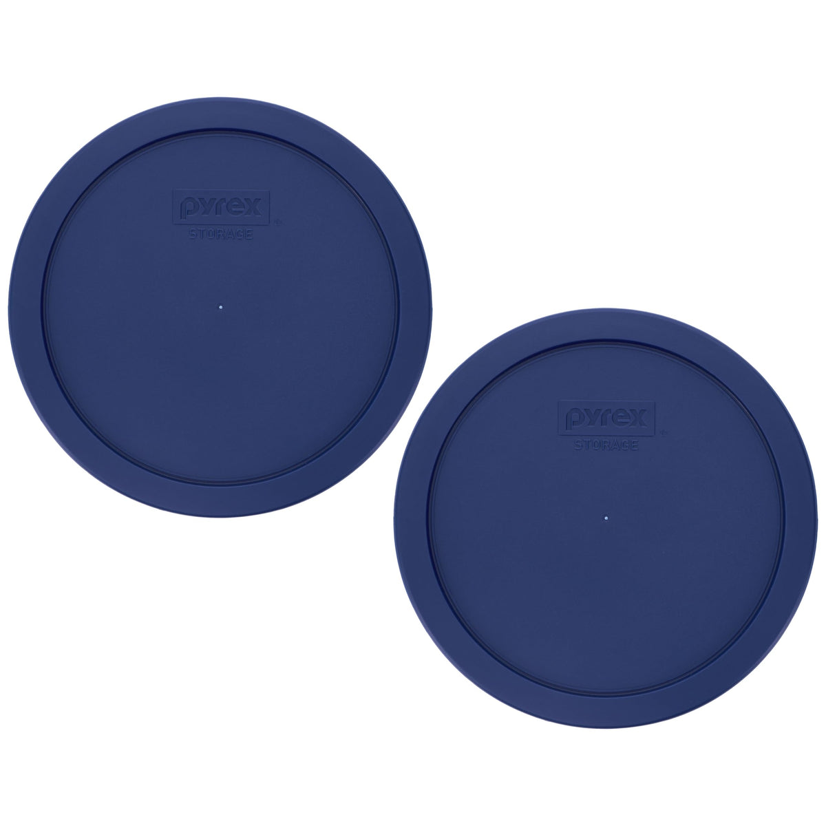 Pyrex 7402-PC blue lid 2-pack for 6-cup sculpted mixing bowl