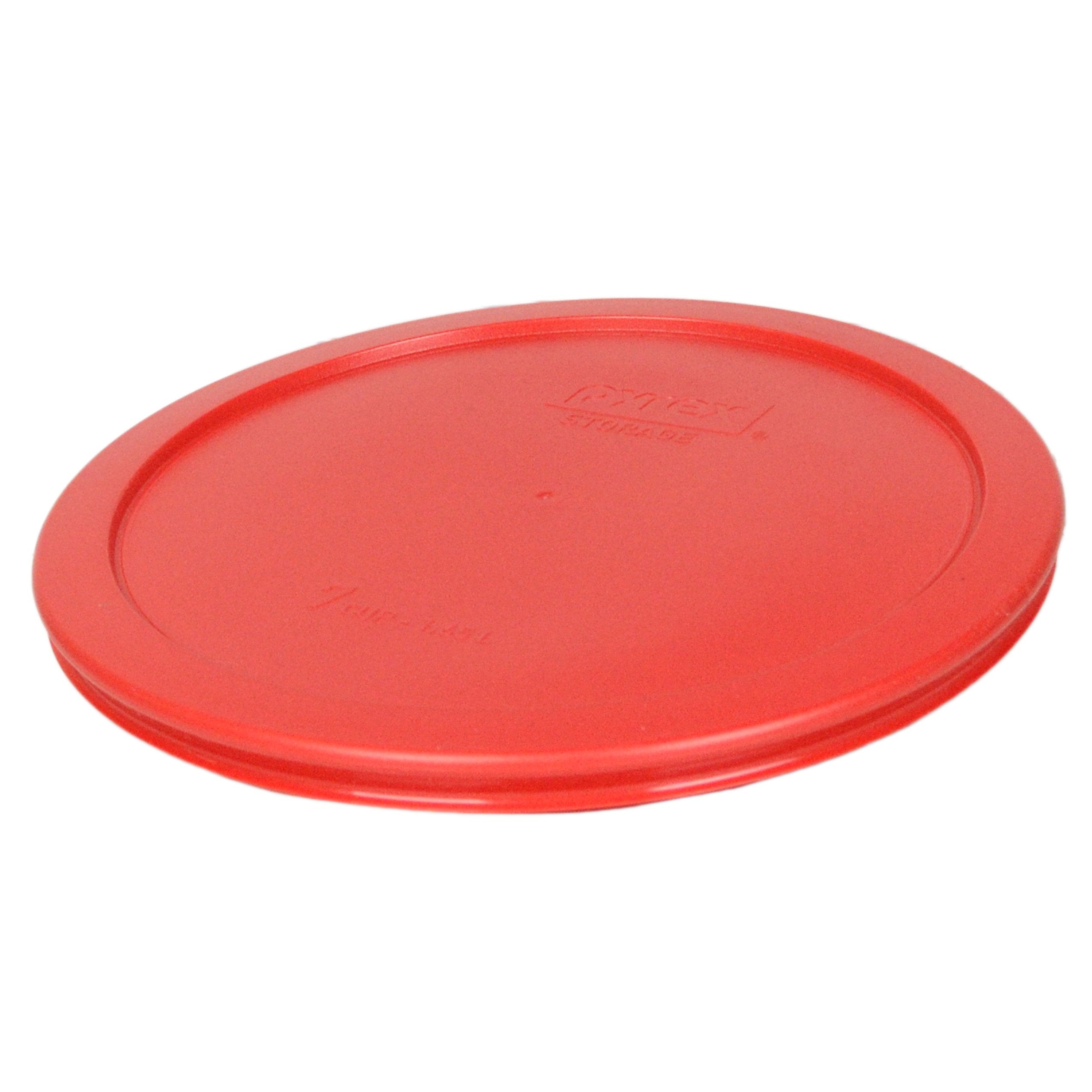 Red Pyrex 7402-PC lid for 6/7 cup bowls