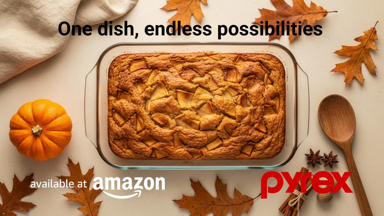 Pyrex basics clear glass baking dish packaging photo