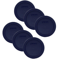 Pyrex blue 2 cup round storage cover 7200-PC for glass bowls