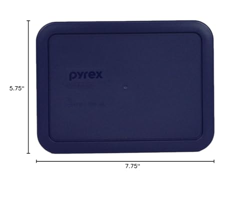 Replacement lid set for Pyrex 3-Cup blue 7210-PC