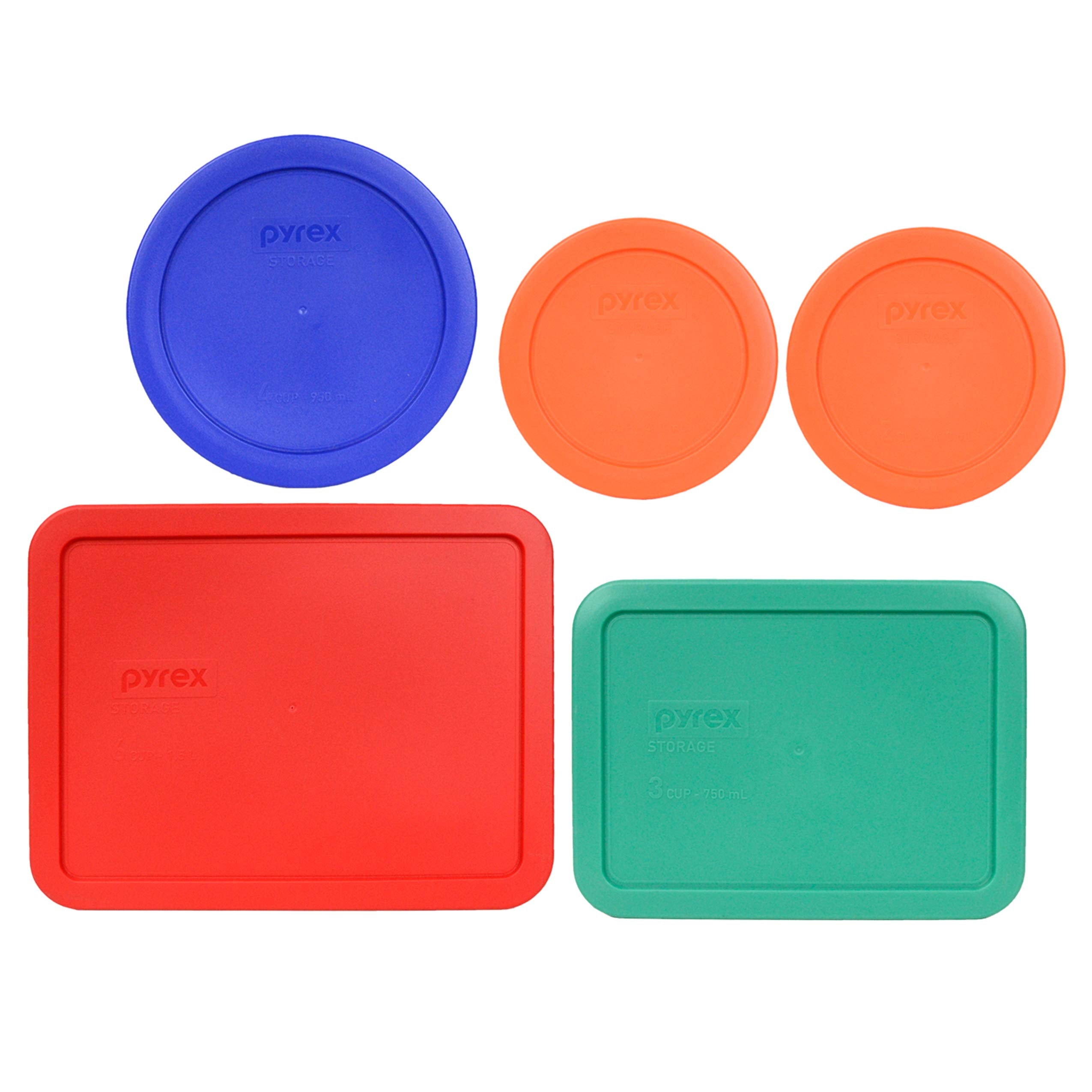 Pyrex 7200-PC 2-Cup Orange lid from bundle