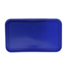 Cadet Blue Pyrex lid for 4.8 cup dishes model 7214-PC