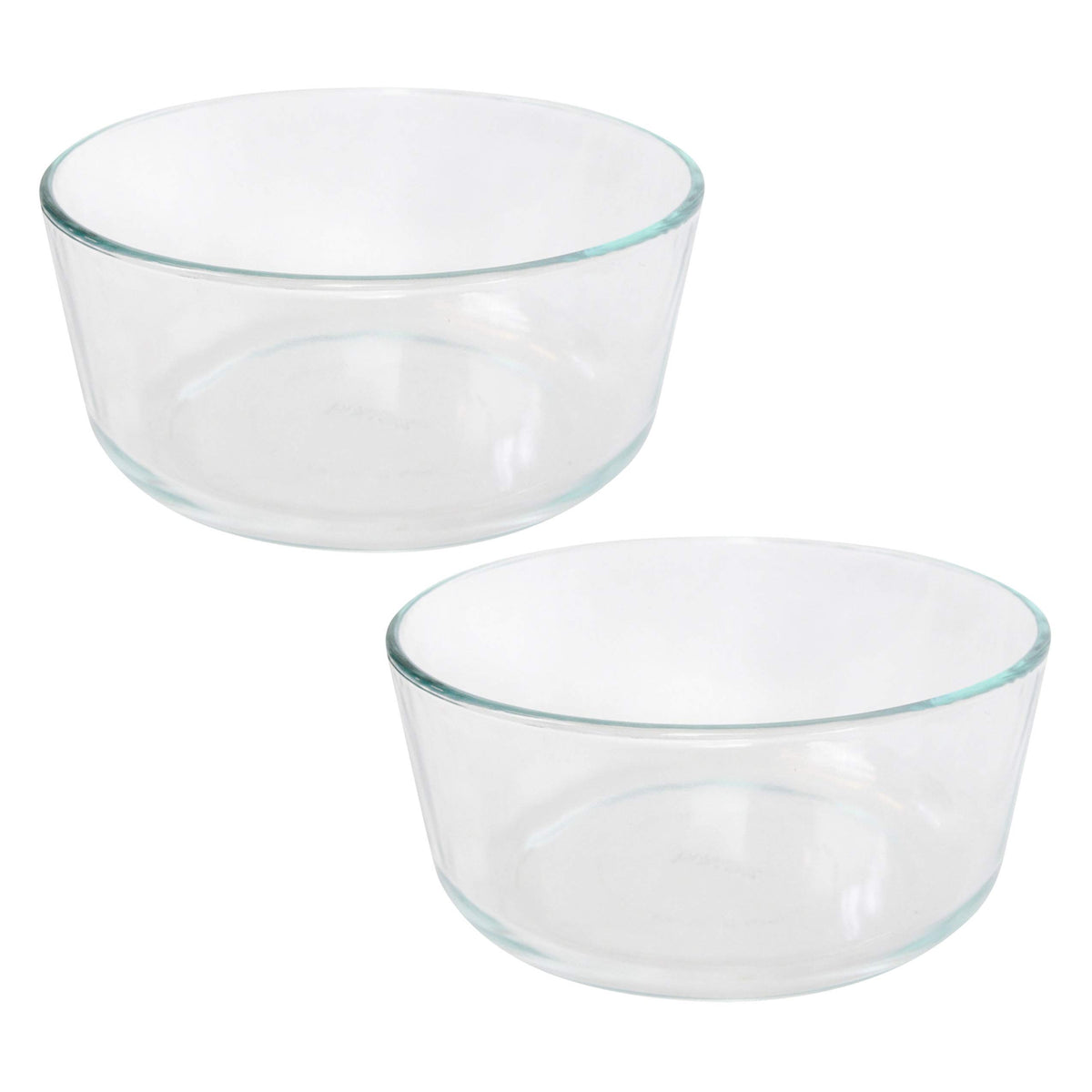 Two Pyrex Simply Store 7203 Glass Storage Containers