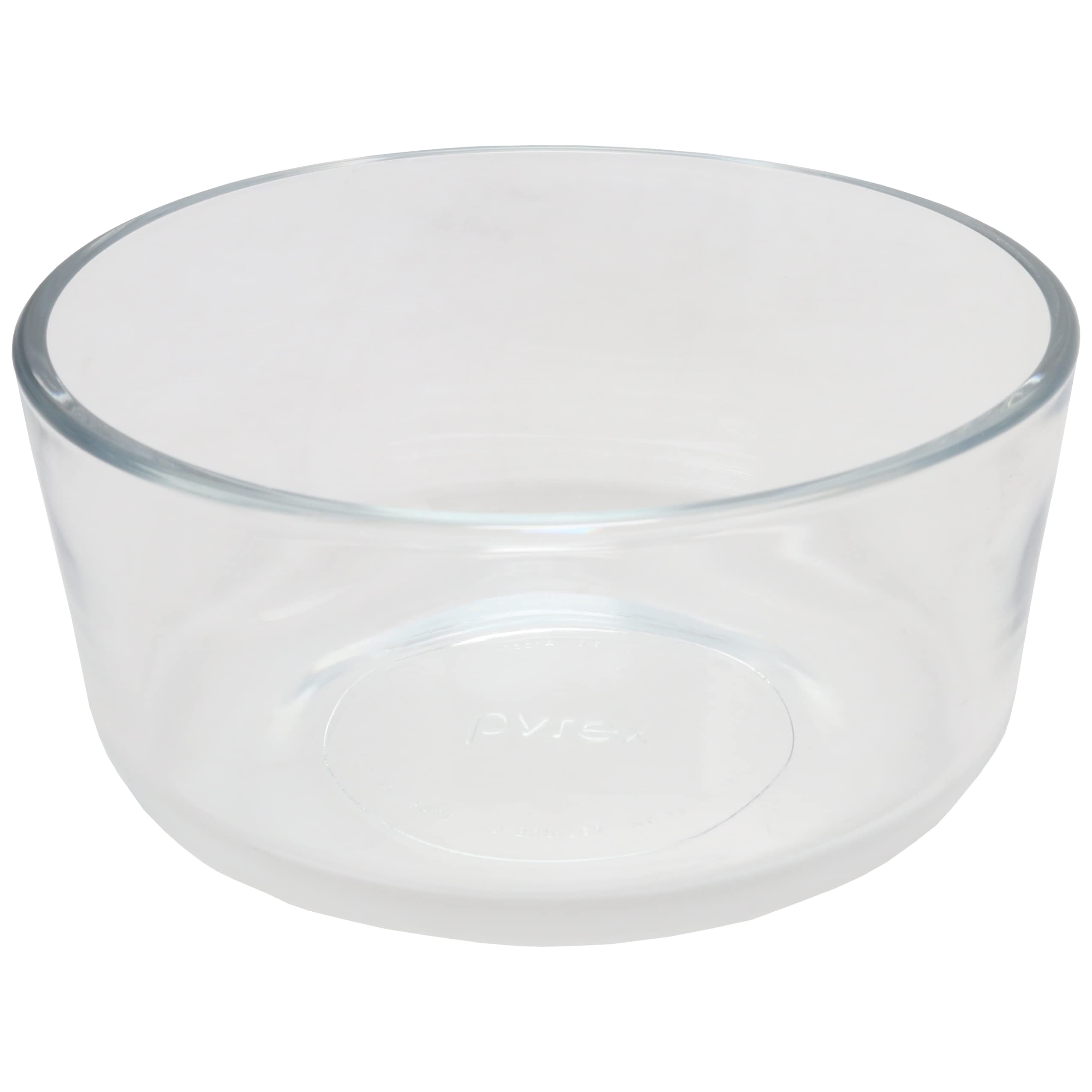 USA-made Pyrex storage bowls with red lids