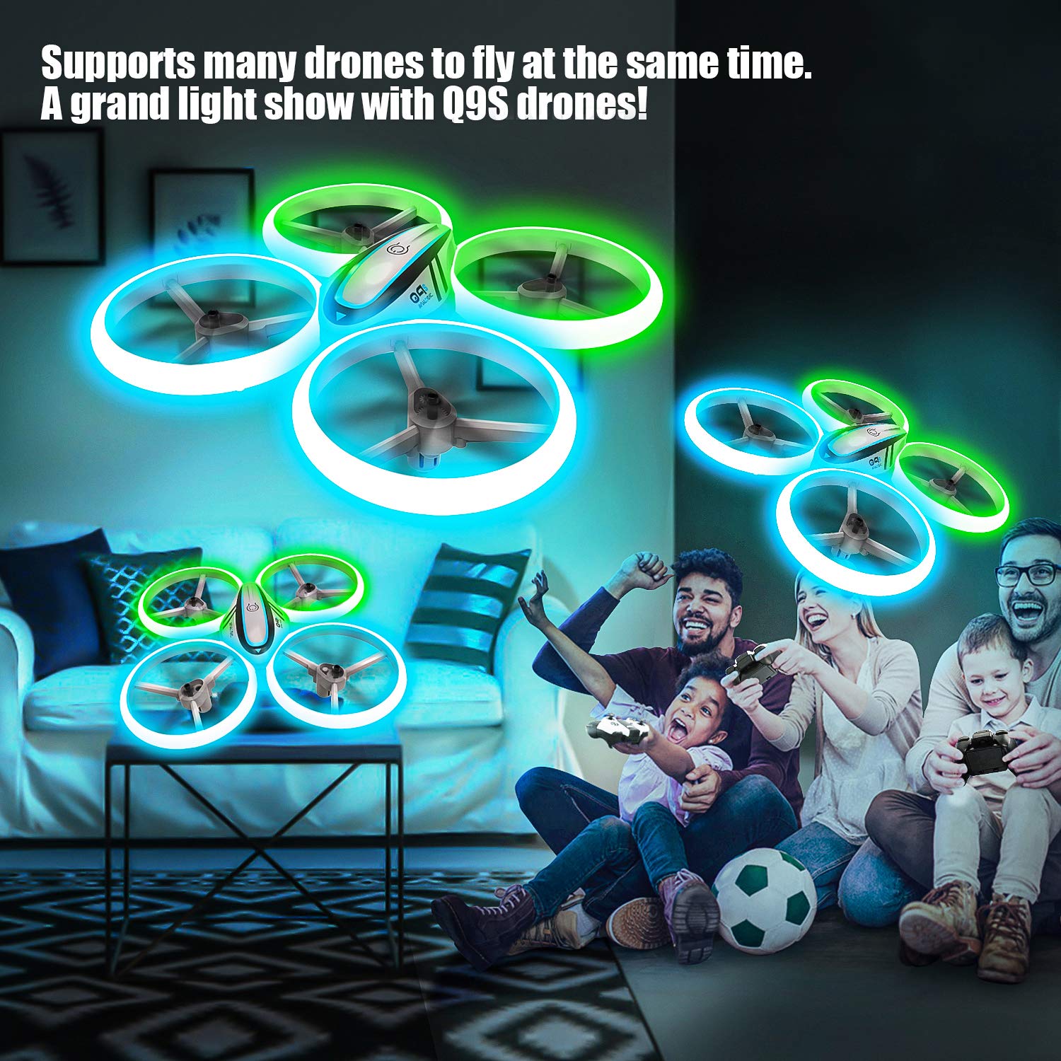 Q9s Drones for Kids remote control