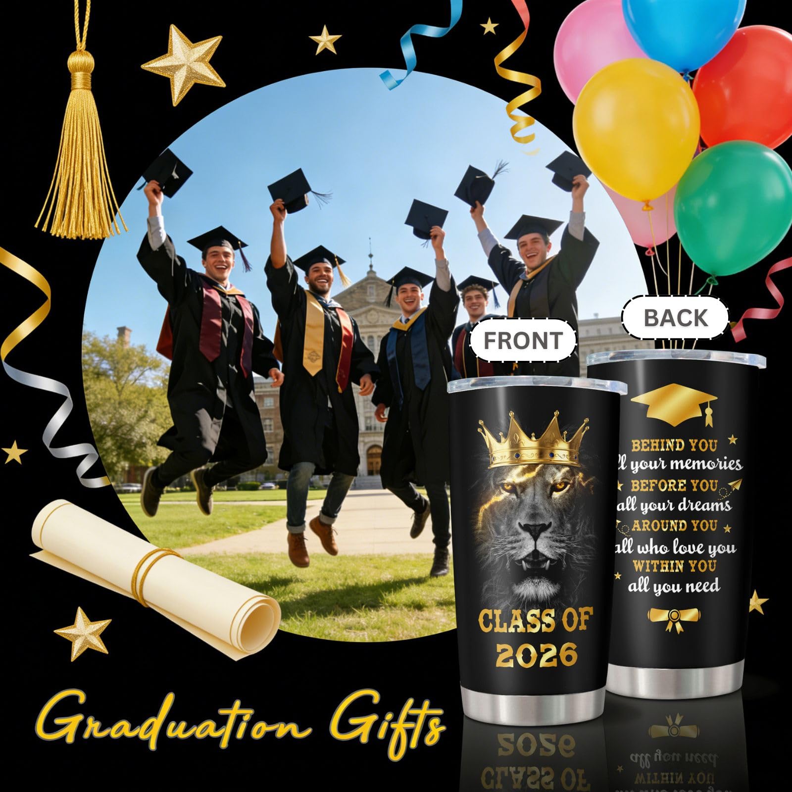 indoors and outdoors use suitable graduation gift