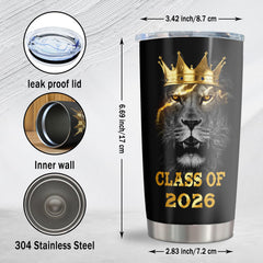 qatdey tumbler for him 20oz gift cup