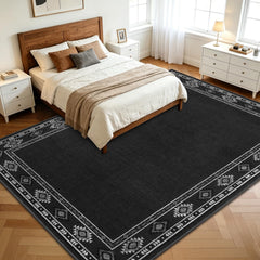 Soft surface rug with non-slip TPR bottom by QDUIDU