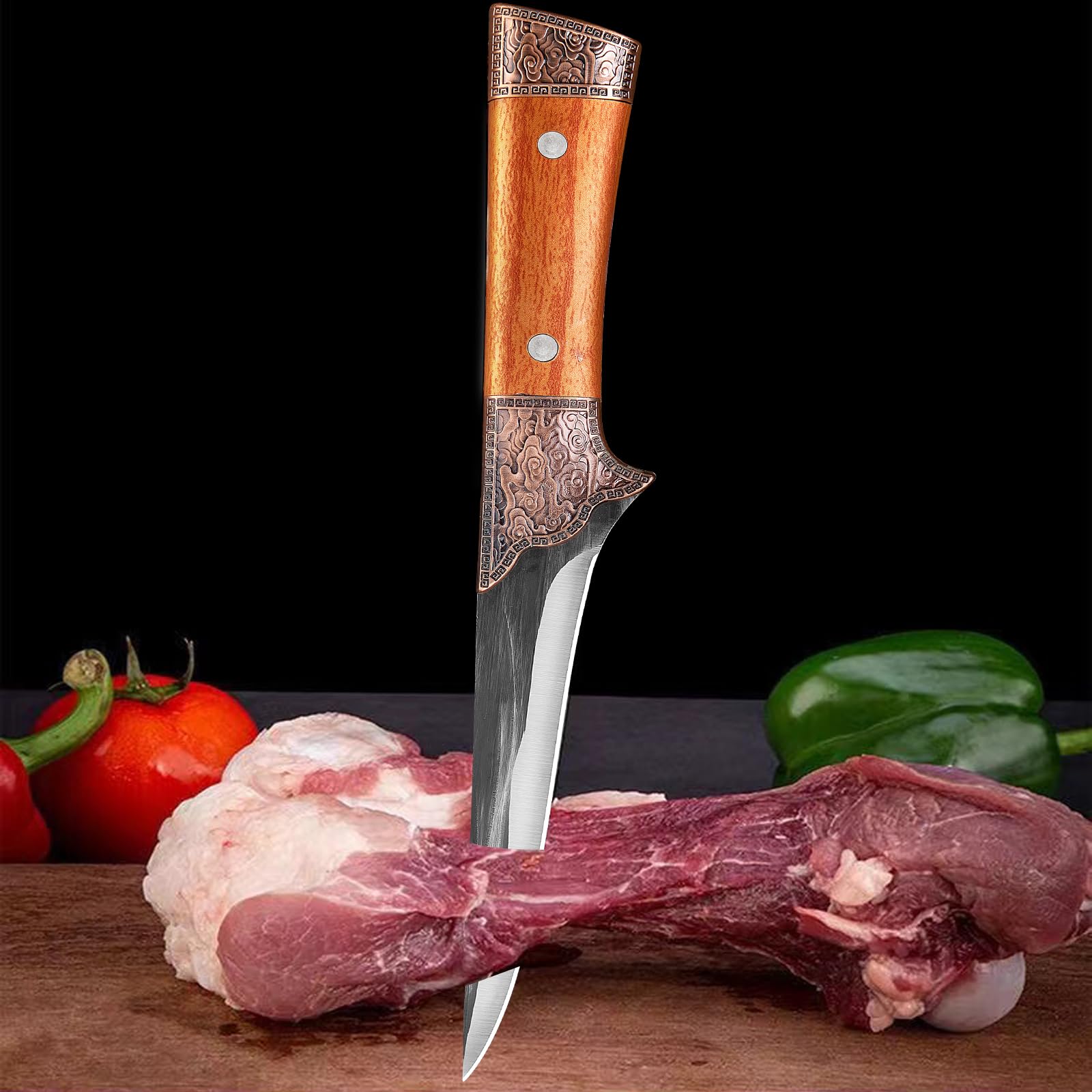 QEGNOBOK 56+ Rockwell hardness stainless steel blade