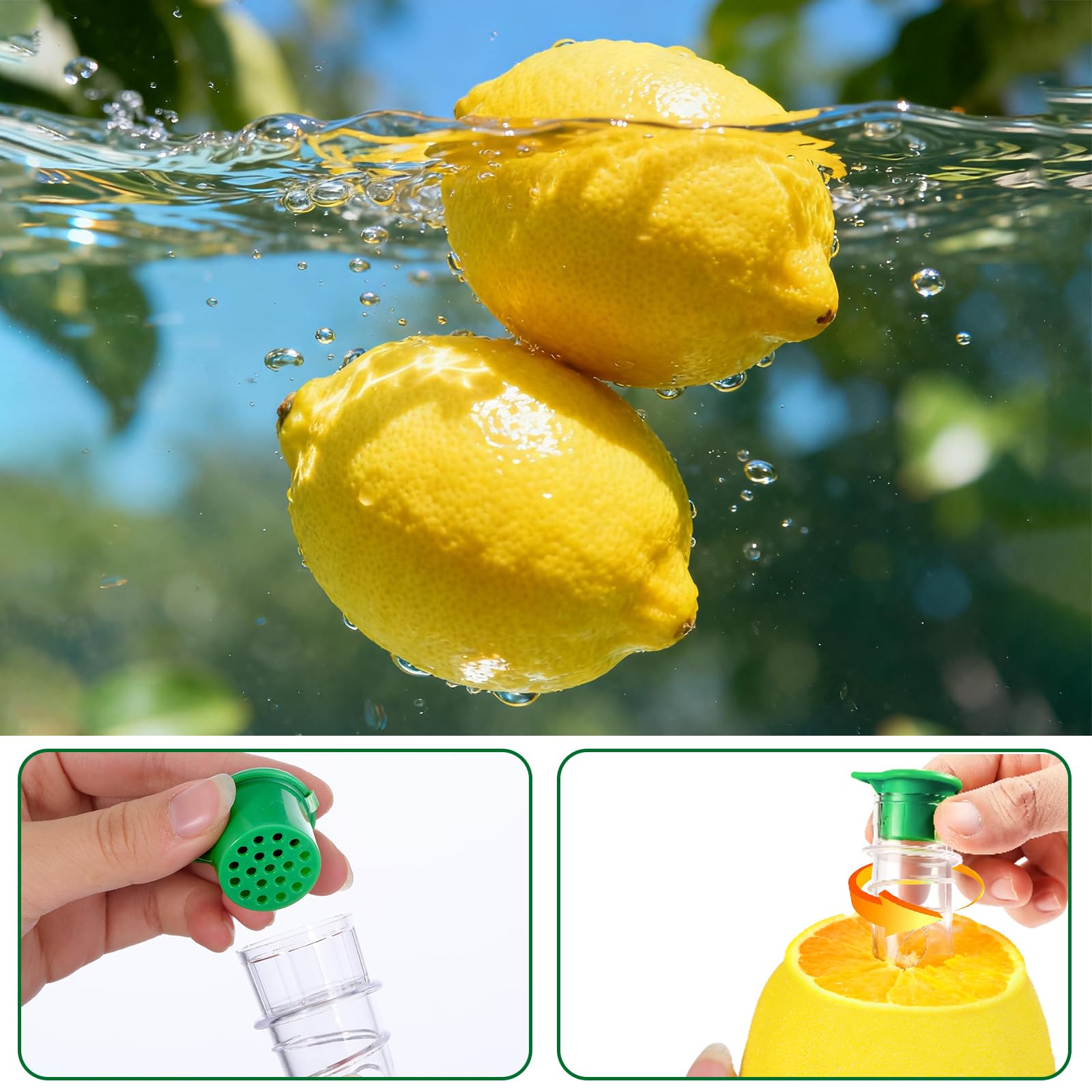 QFGasre lime juicer for cocktails and cooking