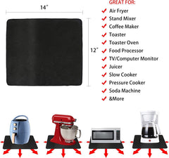 Air fryer mat 12x14 inches under appliance