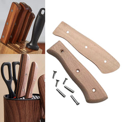 Qianly butcher knife handle wooden repair