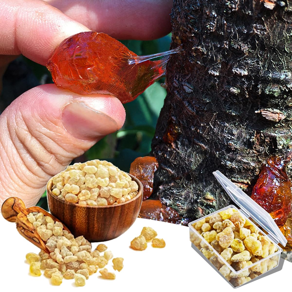 Frankincense powder resin 150g for religious ceremonies by Qicai Xiaolu