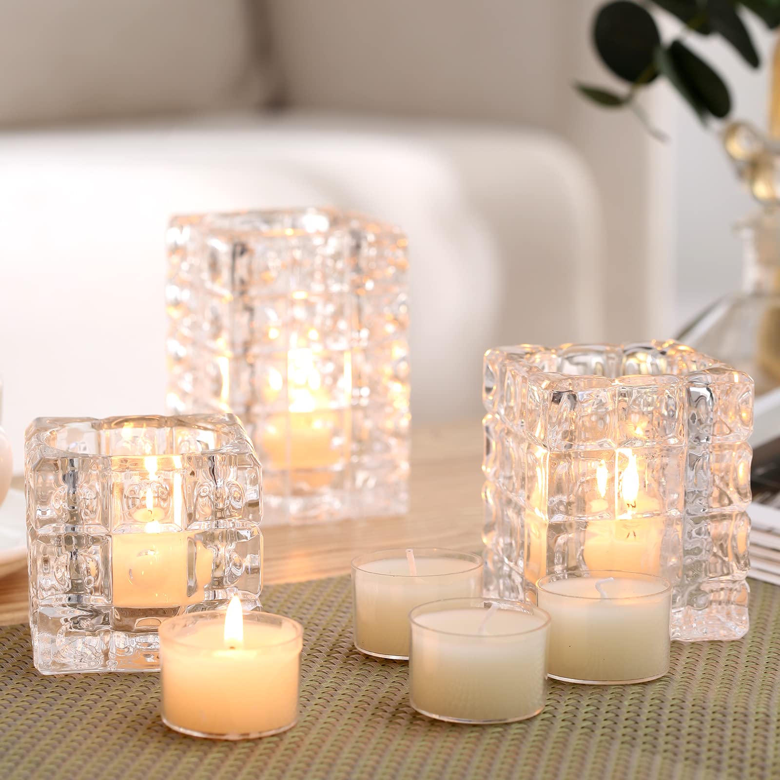 lead-free cotton wick tealight candle by qinxiang