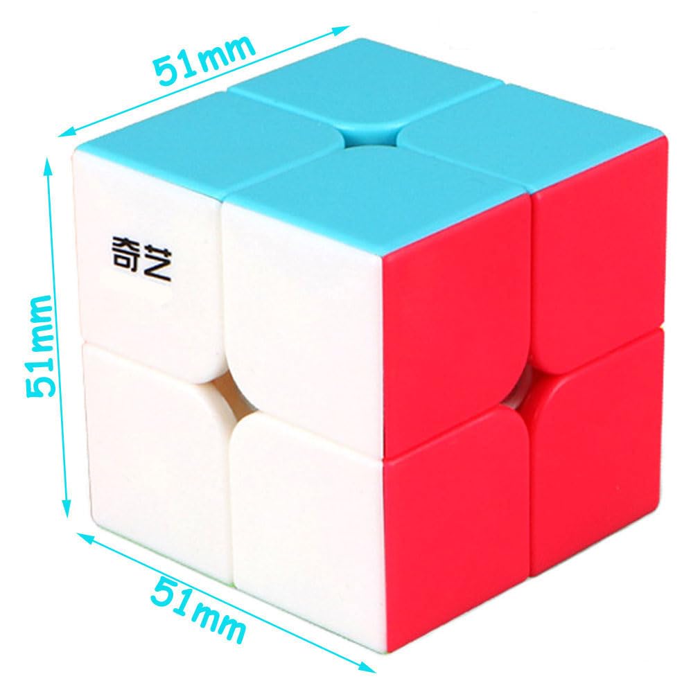 Cube weight label 74g on QIYI 2x2x2