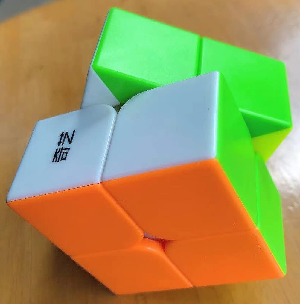 Cube size 50mm 2x2x2 in packaging