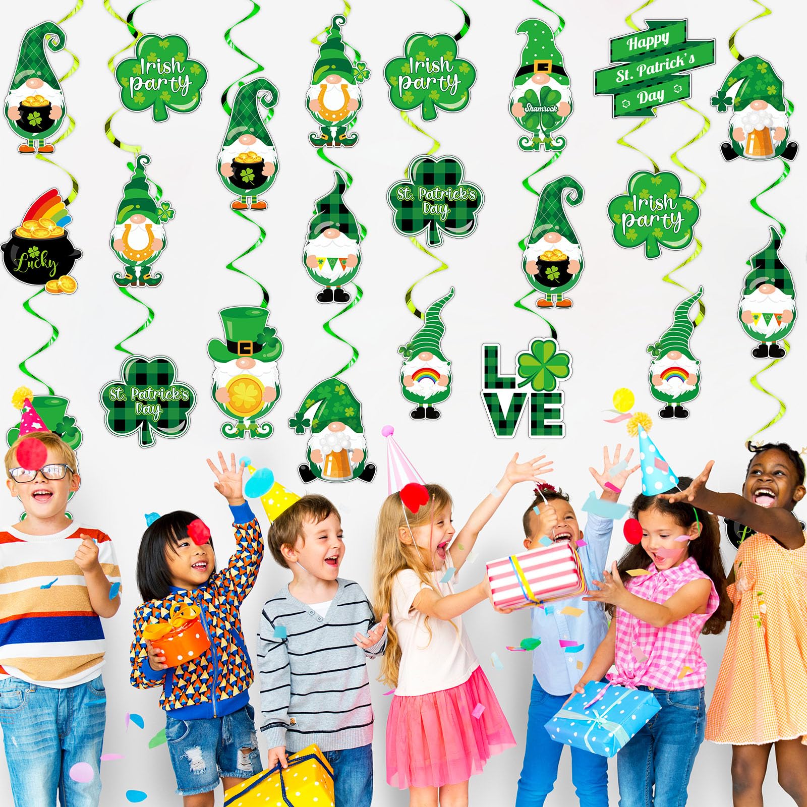 Saint Patty's day party decor for Irish celebration