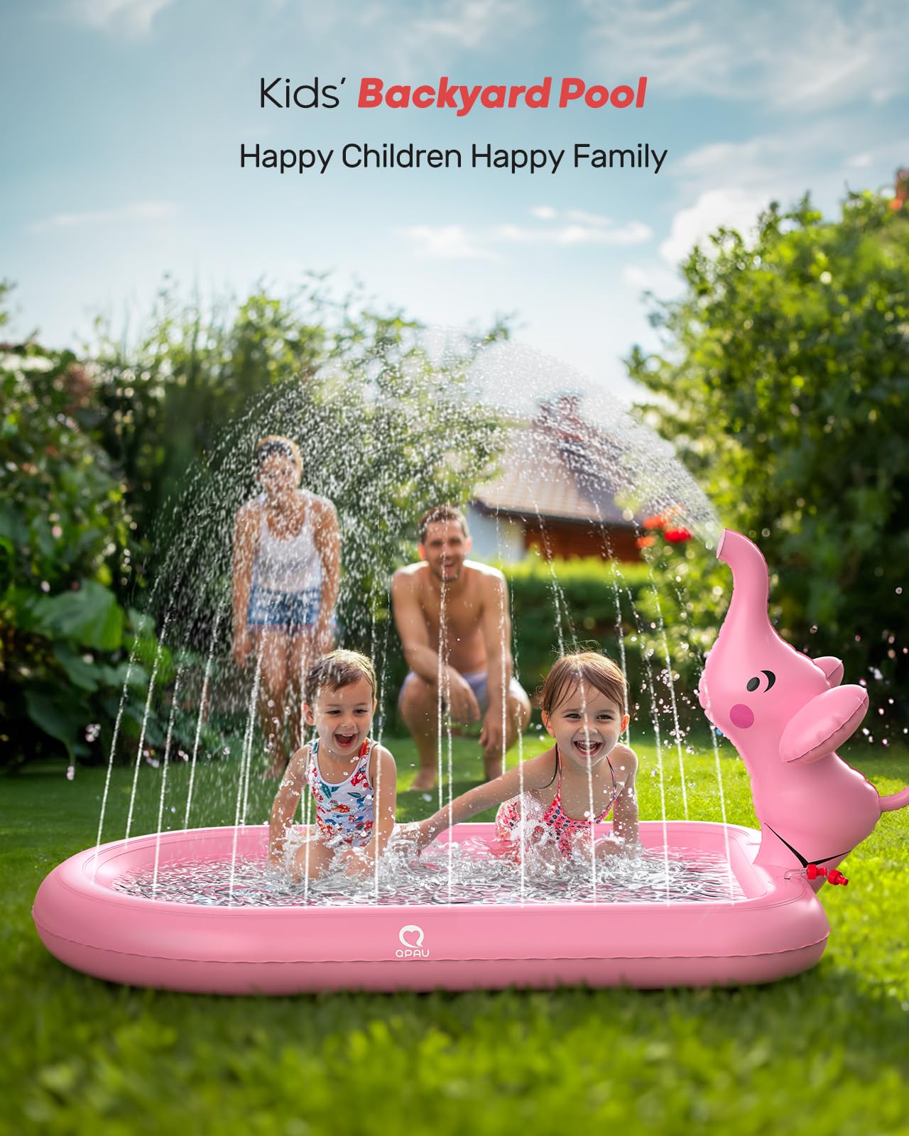 64.5 by 39.4 by 7 inch toddler pool