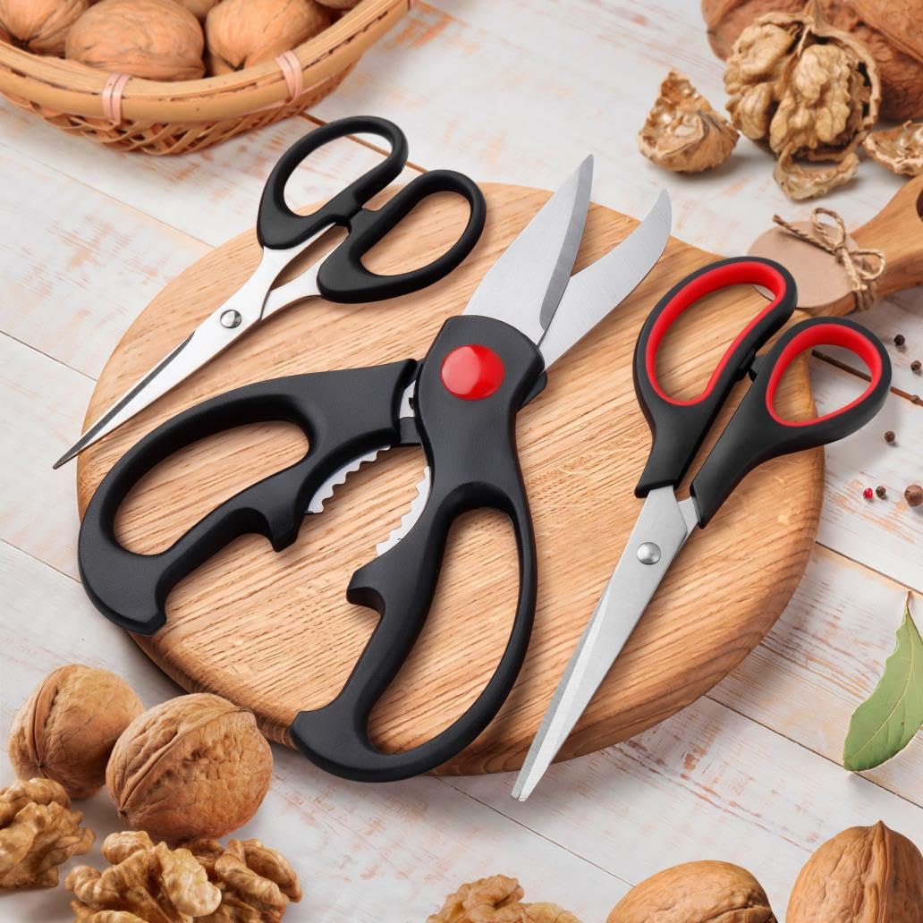 Kitchen Scissors Set for Cooks and Home Use