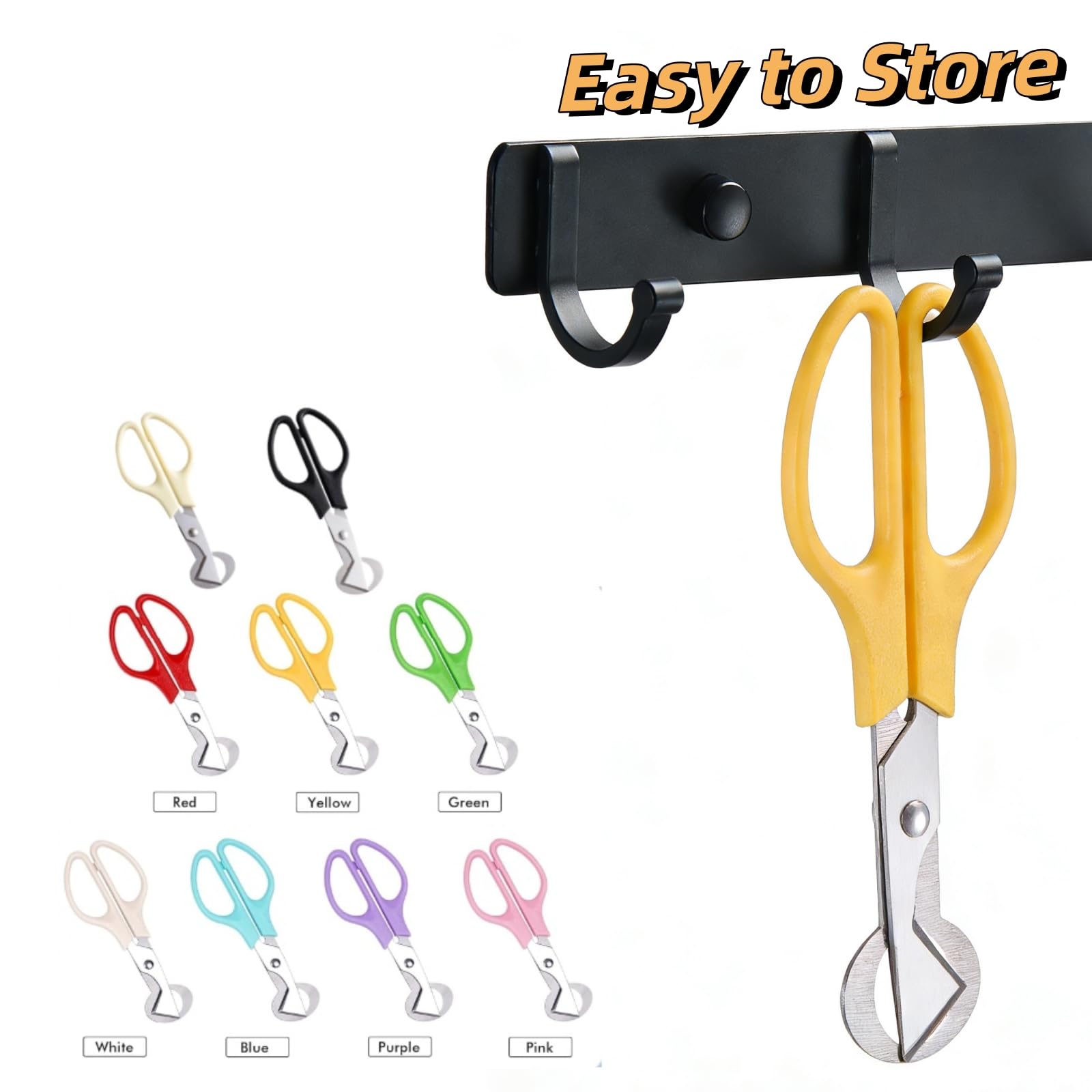 Dishwasher safe SLWHYZL quail egg scissors for easy cleaning