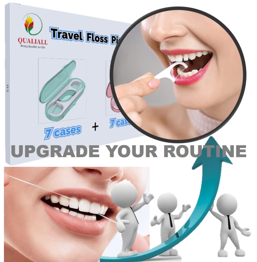 Compact lightweight floss pick dispenser