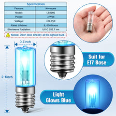 LB1000 UVC replacement bulbs compatible with GG1100W GG1000 models